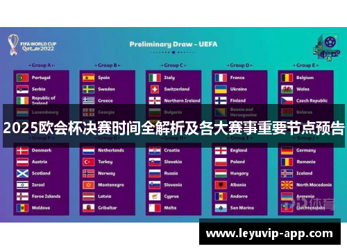 2025欧会杯决赛时间全解析及各大赛事重要节点预告 2025欧会杯决赛时间全解析及各大赛事重要节点预告